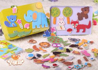 Магнитный игровой набор "Животные"