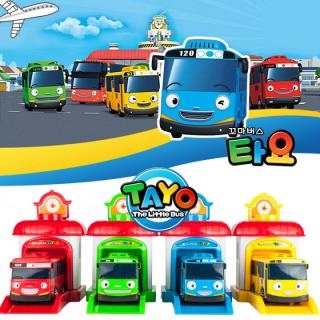 韩国泰路TAYO巴士 动漫可爱回力小汽车太友小公交车儿童卡通玩具