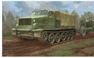 Модель тягача на базе 34-ки 1/35