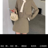 小香风西装套装女春秋2025新款独特漂亮两件套超火穿搭小个子爆款