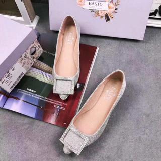 时尚水钻女鞋水钻搭扣女单鞋子舒适小尖头时尚舒适时尚女低跟女鞋