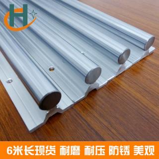 圆柱直线导轨滑块滑轨SBR10 12 16 20 25 30 35 40 50光轴铝托
