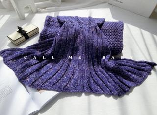 плед, tolia003 шерстяное одеяло русалка krasa 毛毯