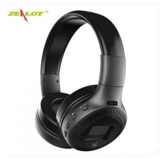 ZEALOT/狂热者 B19蓝牙耳机头戴式 无线4.1重低音乐耳麦运动插卡