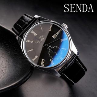 2017 Hollow mechanical watch men retro belt wrist watches