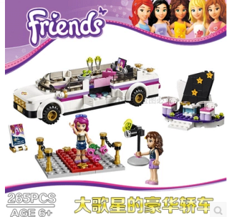 лимузин LEGO FRIENDS и аксессуары (аналог)